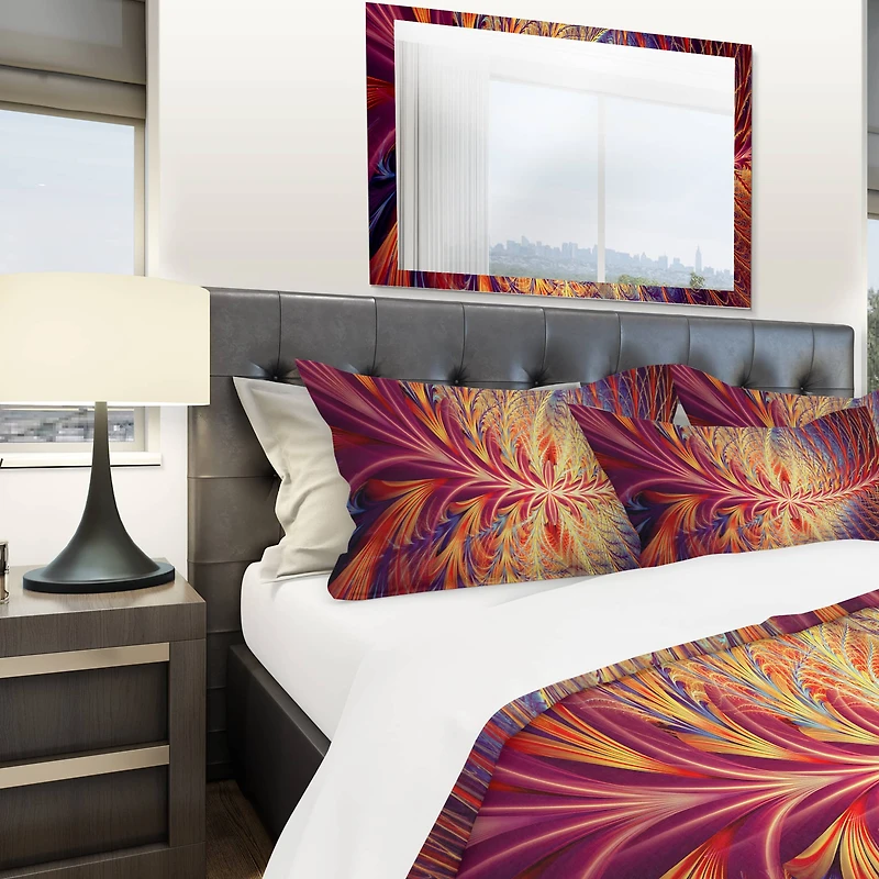 Designart 'In Sync' Modern & Contemporary Bedding Set