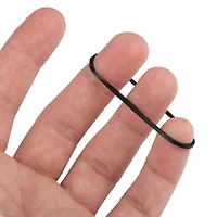JAM Paper Size 16 Black Rubber Bands, 100ct.
