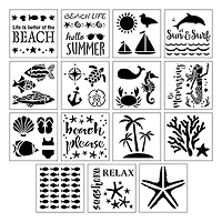 6 Pack: Seaside Stencils by Craft Smart®, 12" x 12"
