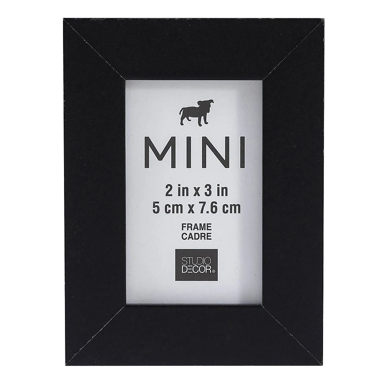 24 Pack: Mini Black Frame by Studio Décor®