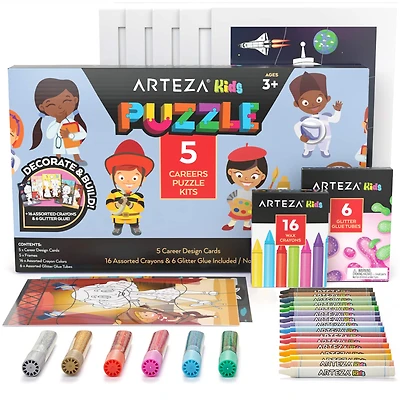 Arteza® Kids  Careers Jigsaw Puzzle Set, 32 pcs