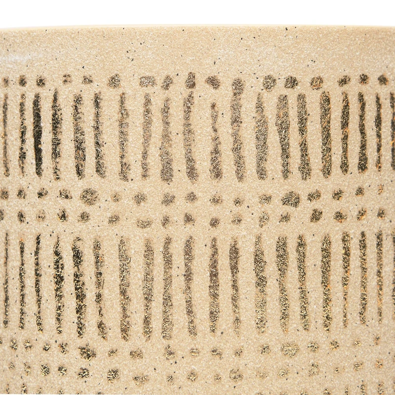 Hello Honey® Gold Stoneware Planters Set