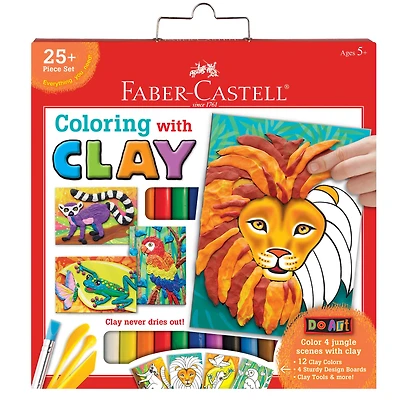 Faber-Castell® Do Art Coloring with Clay Set
