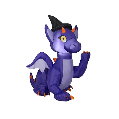 3ft. Airblown® Inflatable Halloween Purple Baby Dragon