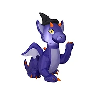 3ft. Airblown® Inflatable Halloween Purple Baby Dragon