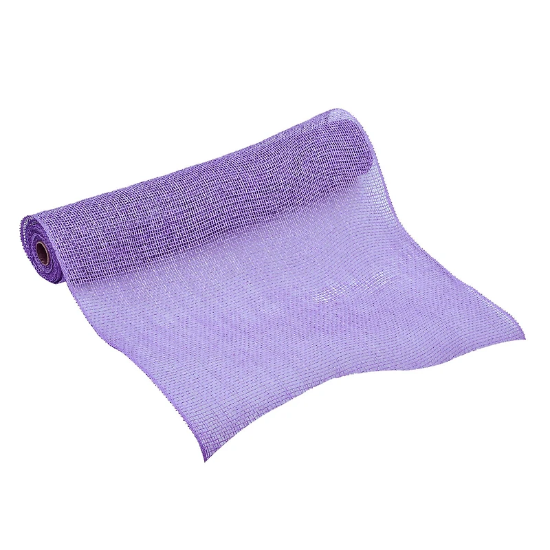 21" x 5yd. Purple Poly Burlap Mesh by Celebrate It™