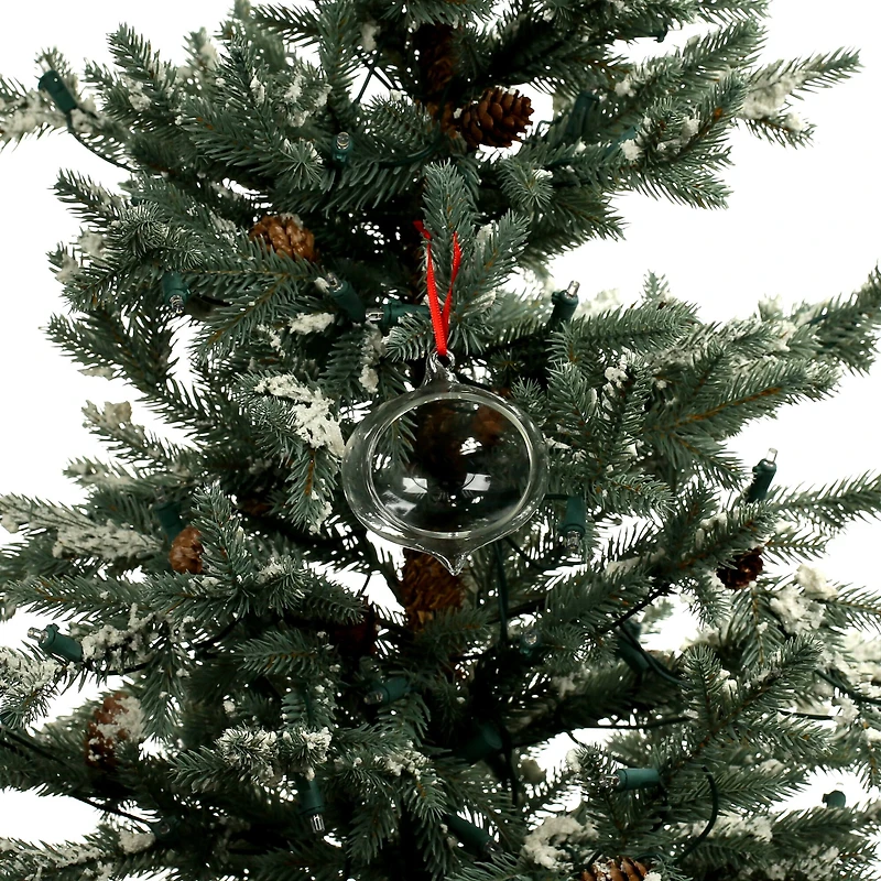 3.75" Clear Open DIY Glass Onion Ornament by Make Market®