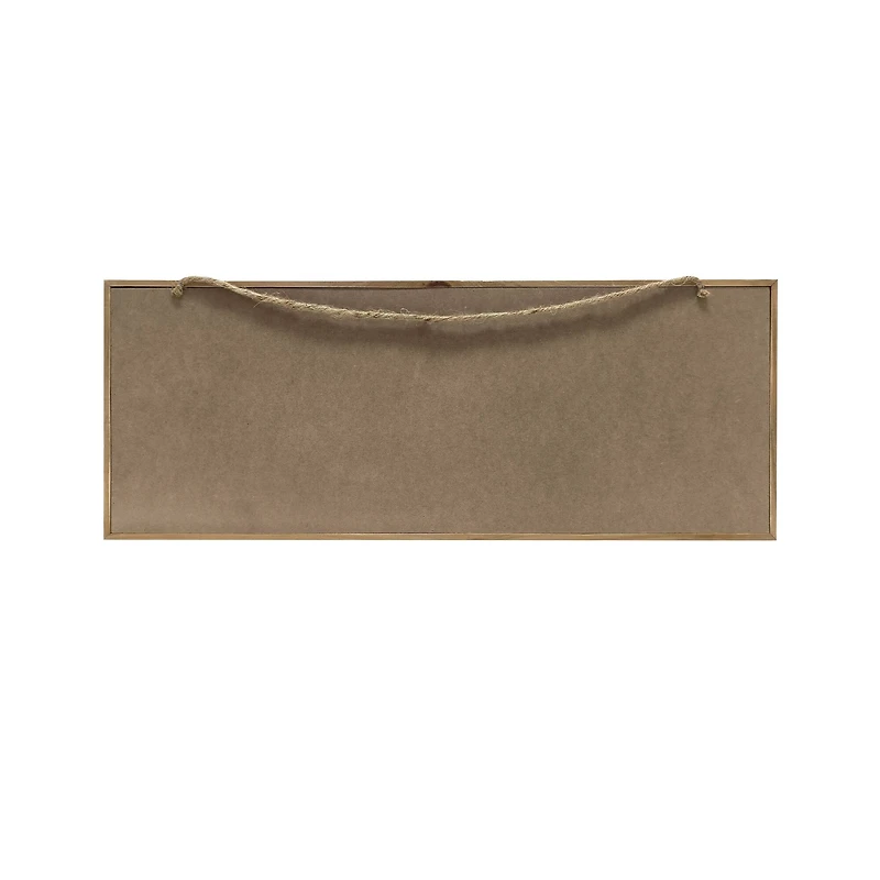 24" Joy to the World Wall Sign in Rustic Frame by Ashland®