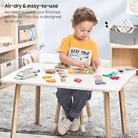 Arteza® Kids Sandy Clay Beach Kit with Shapes ,33 pcs