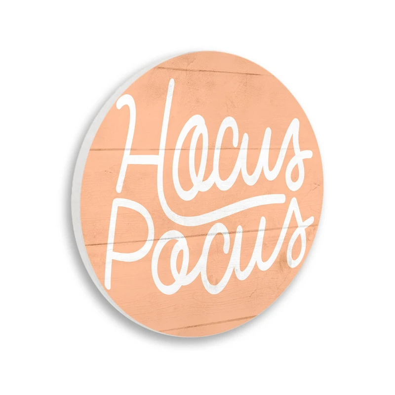 Stupell Industries Hocus Pocus Halloween Phrase Wall Plaque Art