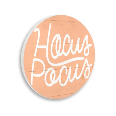 Stupell Industries Hocus Pocus Halloween Phrase Wall Plaque Art