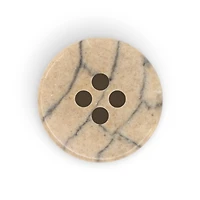 Dritz® 18mm Beige-Camel Recycled Polyester Round Button, 9ct.