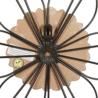 Black Traditional Metal Wall Décor Set