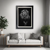 6 Pack: Home 24" x 36" Black Flat Frame with Beveled Mat by Studio Décor®