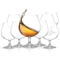 JoyJolt® 13.5oz. Cask Crystal Brandy Glasses, 8ct.