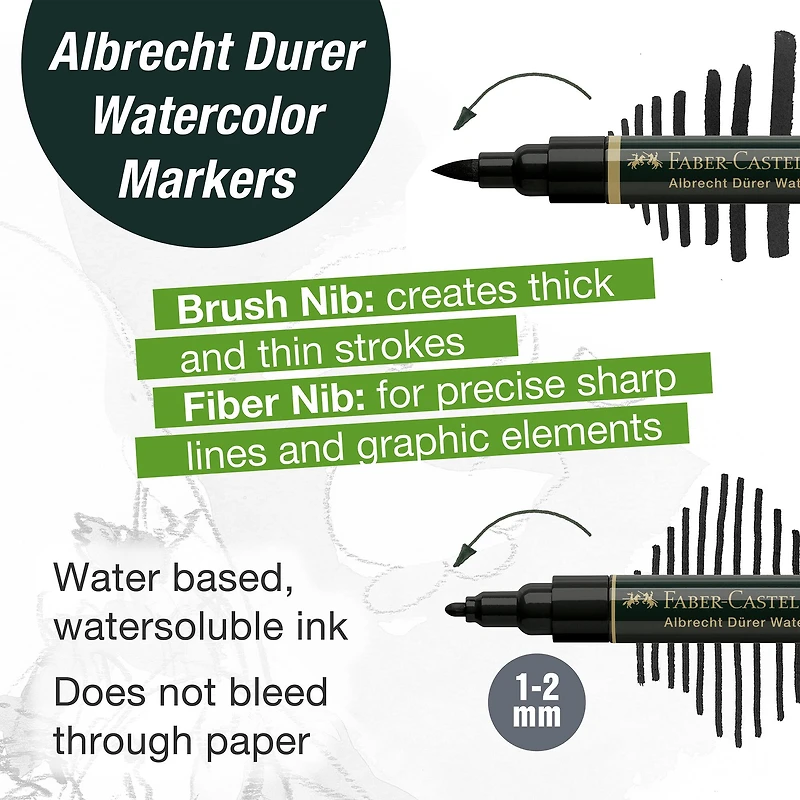 Faber-Castell® Wet Mediums Art & Graphic Try It Box Set