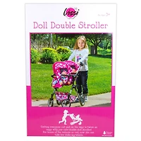 Lissi Dolls Modern Twin Baby Doll Stroller