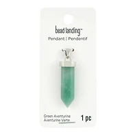 Green Aventurine Prism Pendant by Bead Landing™
