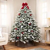6.5ft. Unlit Real Touch™ Mountain Pearl Flocked Artificial Christmas Tree