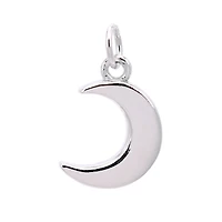 Sterling Silver Moon Icon Charm by Bead Landing™