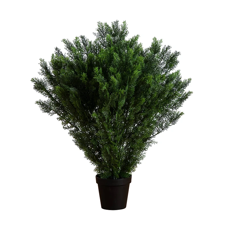 4ft. UV-Resistant Potted Cedar Bush