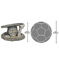 Design Toscano 10.5" The Dweller Below Garden Sculpture