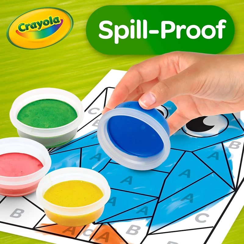 Crayola® Spill-Proof Washable Paint Kit