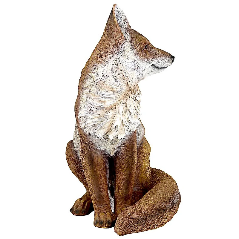 Design Toscano 15" Fabian the Flamboyant Fox Garden Statue