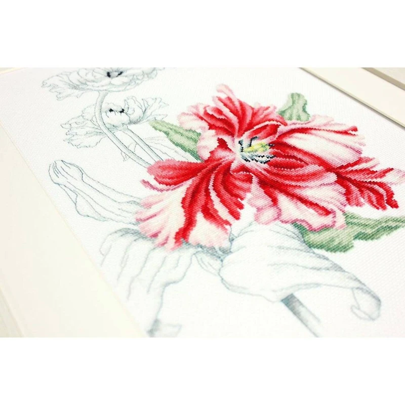 Luca-s Tulips Counted Cross Stitch Kit