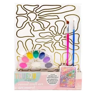 STMT™ True2U™ Flowers Reveal Wall Art