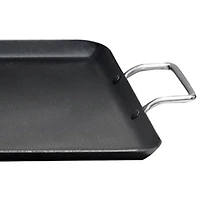 Brentwood 19" Nonstick Aluminum Double-Burner Griddle Pan