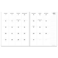 TF Publishing 2025-2026 Peaks & Valleys Medium Monthly Planner