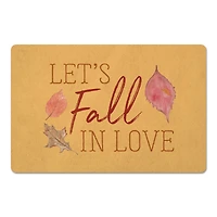 Let's Fall In Love Floor Mat