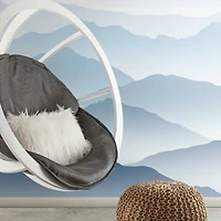 Wanderlust Blue Peel & Stick Mural