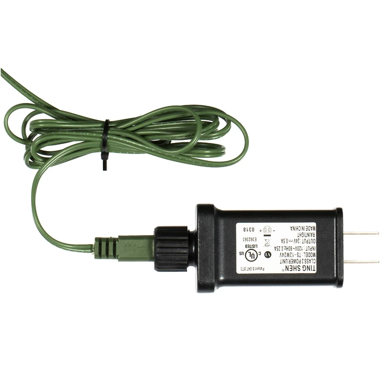 20" Pre-Lit LED Boxwood Cube Stand