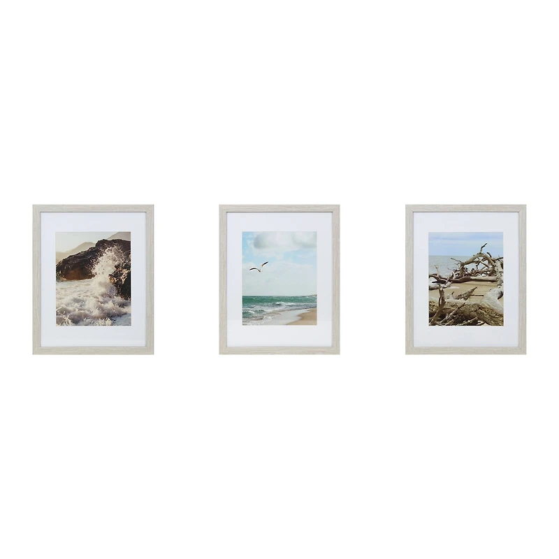 6 Packs: 3 ct. (18 total) Gallery™ 8" x 10" Gray Frames with Mat by Studio Décor®