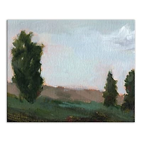 Mountain Pines 20" x 16" Canvas Wall Art