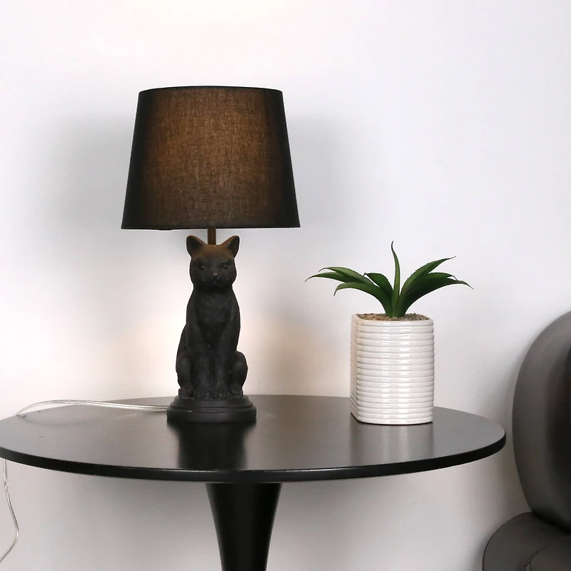 18" Black Cat Tabletop Lamp buy Ashland®