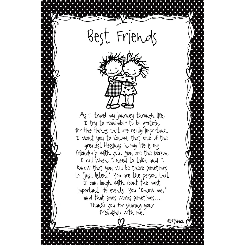 Children of the Inner Light® by Marci Art Best Friends Plaque