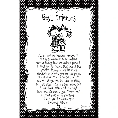Children of the Inner Light® by Marci Art Best Friends Plaque