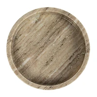 Hello Honey® 8" Beige Marble Bowl Dish