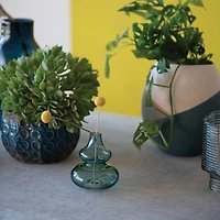 Hello Honey® 5" Blue Glass Vase