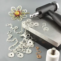 The Beadsmith® Whammer® Interchangeable Nylon Head & Dapping Head Hammer