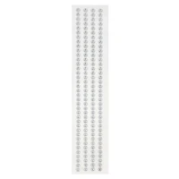 12 Packs: 4 ct. (48 total) Clear Flower Rhinestone Borders by Recollections™