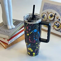 30oz. Splatter Stainless Steel Insulated Tumbler by Celebrate It