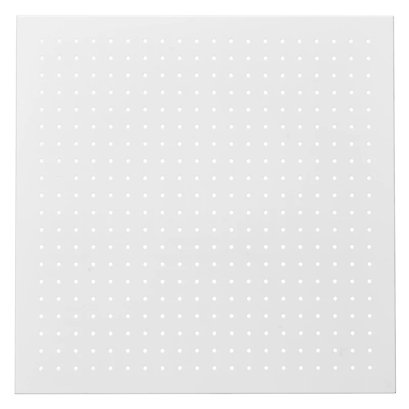 22" x 22" White Metal Pegboard by Simply Tidy®