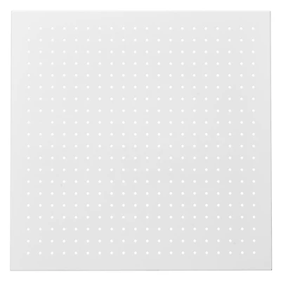 22" x 22" White Metal Pegboard by Simply Tidy®