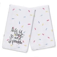 Add Sprinkes 16" x 25" Tea Towel - Set of 2