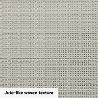 Curver® Jute Cream Plastic Storage Basket Organizer