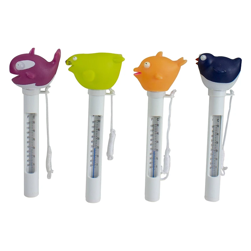Pool Central® 8" Sea Babies Floating Pool Thermometers Set